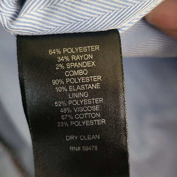 The Savile Row London Hounds Tooth Elbow Patch Western Blazer Size XS - Picture 8 of 8